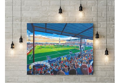Grimsby Town FC Blundell Park Stadium Wall Art Canvas